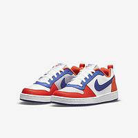 NIKE 耐克 女鞋Court Borough白蓝橙运动板鞋DN4245-141