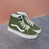【品牌直供】 SK8-Hi Zip绿色高街风复古清新中大童板鞋