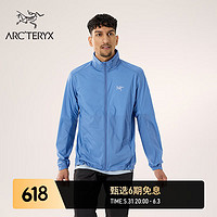 ARC'TERYX 始祖鸟 ARC’TERYX始祖鸟 NODIN JACKET 轻量 男子 风壳夹克 Stone Wash/琢石蓝 M