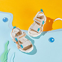 BOBDOG HOUSE 巴布豆童鞋夏季款宝宝透气沙滩运动凉鞋学步鞋男童女童儿童凉鞋