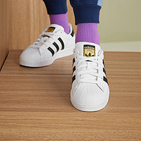 88VIP：adidas 阿迪达斯 三叶草SUPERSTAR男女大童贝壳头板鞋小白鞋FU7712