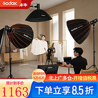 Godox 神牛 LEDSL150W二代视频直播补光灯摄影灯套装（不含灯架，不含柔光罩）