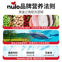 nulo 诺乐 猫粮诺乐高蛋白益生菌鸡肉豌豆通用成猫粮12磅