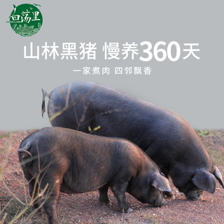 白荡里黑猪胸脆骨2斤/4斤/6斤脆骨排骨猪软骨红烧煲汤食材黑猪肉