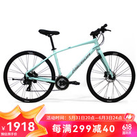 美利達(MERIDA) 探索者X1 24款 平把公路车 24速 油碟 预计6月20日前 平一美淡绿 700*40(身高150-160cm)