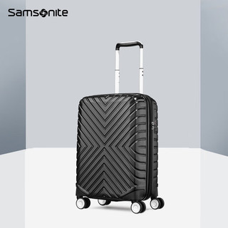 新秀丽（Samsonite）新秀丽拉杆箱轻盈旅行箱 大容量旅行箱拉杆箱 06Q 黑色 24英寸