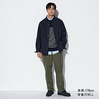 UNIQLO 优衣库 男装女装宽松衬衫式茄克休闲时尚夹克外套上衣新款468732