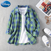 Disney 迪士尼 男童春秋款长袖衬衫