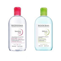 Bioderma/贝德玛 卸妆水舒妍多效洁肤液粉水敏感肌温和清洁眼唇妆