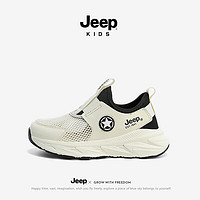 Jeep 吉普 童鞋夏季新款运动鞋儿童童鞋2024 黑色