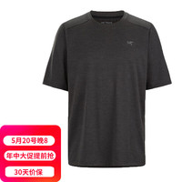 始祖鸟（ARC’TERYX）CORMAC CREW 短袖上衣男 黑灰 M