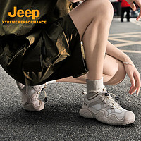 Jeep 吉普 男女同款包头防撞户外运动休闲鞋
