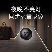 GNOWB4g摄像头家用无线手机远程监控器WiFi室内免插电无需网络摄像机充电智能360度无死角监控 WiFi远程版+录音录像（带16G内存卡）