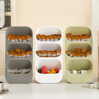 TENDI 腾迪 桌面茶包收纳盒办公室茶水间吧台咖啡胶囊速溶奶茶分格整理收纳架