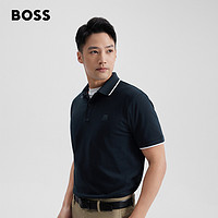 88VIP：HUGO BOSS 官方旗舰店boss男士t恤商务休闲短袖Polo衫