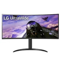 LG 乐金 34WP65C-B 34吋 3440x1440 160Hz 曲面显示器