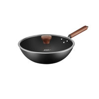 SUPOR 苏泊尔 有钛系列 EC32AYT01 炒锅(32cm、不粘、无涂层、铸铁)