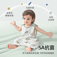 88VIP：贝肽斯 婴儿背心睡袋夏季宝宝纯棉睡觉无袖防踢被子神器儿童空调房