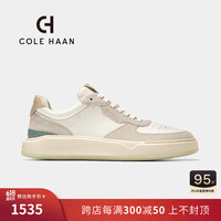 colehaan/歌涵 男士休闲鞋 24年夏季新款时尚牛皮革运动透气板鞋C38342 米色 4