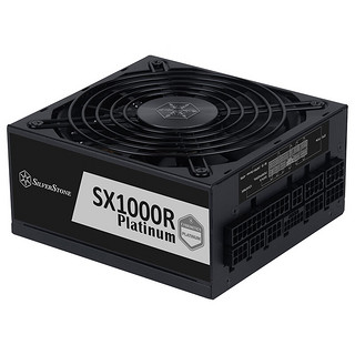 SilverStone 银昕 额定1000W  SFX-L白金全模ATX3.0小电源全日系电容/支持4090显卡