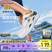 SKECHERS 斯凯奇 童鞋体训鞋网面透气运动鞋轻便休闲鞋