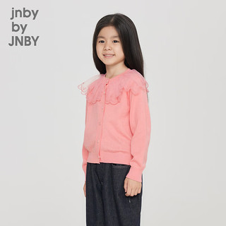 jnby by JNBY江南布衣童装装短款开襟毛衫女童1N7313070 620樱花粉 130cm
