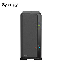 88VIP：Synology 群暉 DS124 單盤位 NAS網絡存儲服務器 無盤