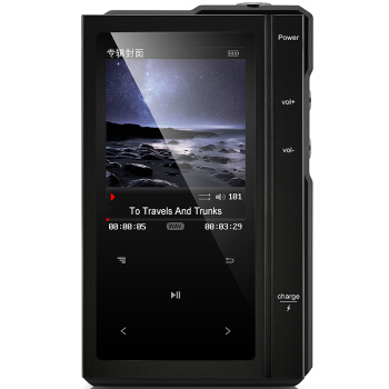 Z6Pro黑色 爱国者数码MP3播放器 HIFI DSD蓝牙双核无损发烧音质 数字母带级 声卡