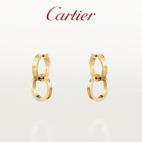 Cartier 卡地亚 love系列 B8301499 双环18K黄金耳环