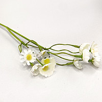 小雛菊假花仿真花擺設綠植客廳餐桌插花裝飾洋甘菊干花束花藝擺件