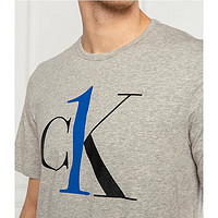 卡尔文·克莱恩 Calvin Klein CK男士T恤 短袖时尚经典夏装 NM1903E YG4灰色