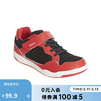 DECATHLON 迪卡侬 2023年新儿童羽毛球鞋运动鞋减震凯旋红32-4799397