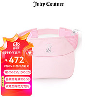 JUICY COUTURE【运动百搭】橘滋帽子女24夏季美式运动休闲高尔夫防晒空顶帽 贝壳粉 F