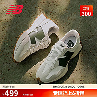 new balance 运动鞋男鞋女鞋简约舒适百搭轻便休闲鞋327系列MS327ASN 38