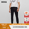 BOSS（服装） BOSS男士秋冬棉混纺修身长裤 001-黑色 EU:50