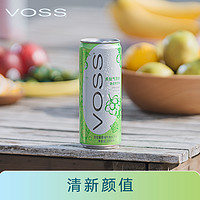 88VIP：VOSS 芙丝 青提葡萄果味气泡水330ml*12（听装）