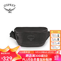 OSPREY TRANSPORTER WAIST 转运者腰包 男户外运动日常通勤防水包 黑色