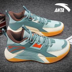 anta安踏速逸3篮球鞋男国潮休闲橡胶底外场水泥地战靴防滑耐磨运动鞋