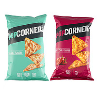 POPCORNERS 哔啵脆 海盐味+甜辣味玉米脆142g