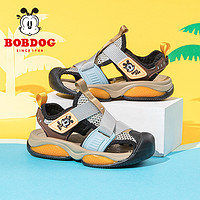 88VIP：BoBDoG 巴布豆 童鞋男童运动凉鞋2024新款夏季包头男宝夏款防滑儿童鞋子女