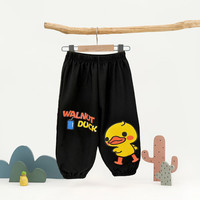 WALNUT DUCK夏季2024年新款儿童纯棉短袖T恤潮流百搭时尚款六一儿童节礼物