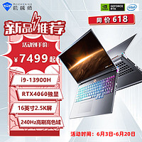 MACHENIKE 机械师 曙光16 3代酷睿i9 RTX4060独显 i9-13900H+RTX4060 16G内存/1T固态