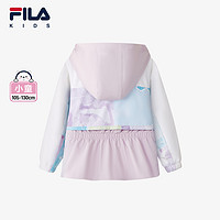 FILA 斐乐 童装2024春新款小童女童防泼水梭织外套