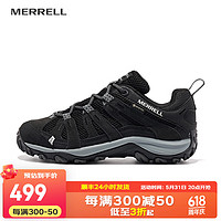 迈乐（Merrell）男女款户外登山徒步鞋减震ALVERSTONE 2 GTX轻量防滑耐磨透气徒步 J037032黑色(女款) 37