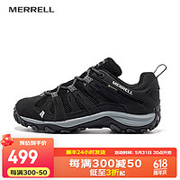 迈乐（Merrell）男女款户外登山徒步鞋减震ALVERSTONE 2 GTX轻量防滑耐磨透气徒步 J037032黑色(女款) 38