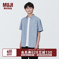 MUJI 無印良品 无印良品（MUJI） 男式 棉水洗 S (165/84A)