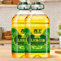 百亿补贴：XIWANG 西王 玉米胚芽3.78L*2桶非转基因物理压榨食用油家用玉米油