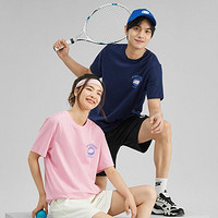 SKECHERS 斯凯奇 纯棉运动t恤男女同款时尚休闲短袖t恤男女款夏季