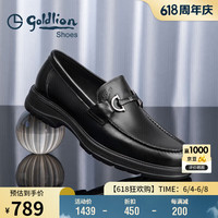 金利来(goldlion)男鞋乐福鞋皮鞋舒适套脚商务休闲鞋G550310452