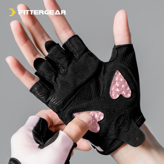 FITTERGEAR运动健身手套女半指透气器械训练哑铃瑜伽防滑防起茧